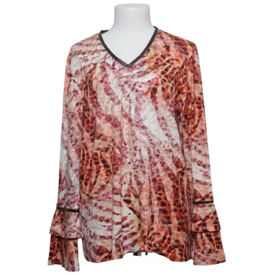 Top (Red, Pink, Multicolored) from Brian by Brian Rennie Elastane, Polyurethane, Viscose