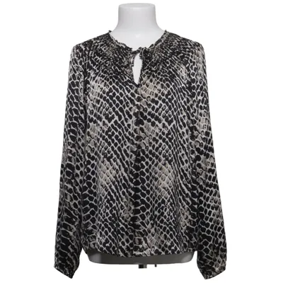Blouse (Zwart, Beige) van Dea Kudibal Elastaan, Zijde