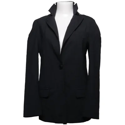 Blazer (Black) from Cora Kemperman Polyester, Polyurethane, Wool