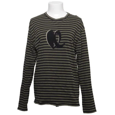 Lange mouwen shirt (Zwart, Groen) van Lala Berlin Katoen