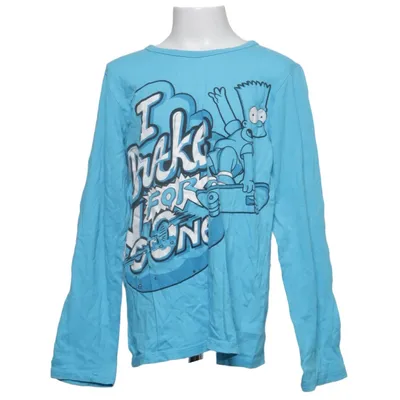 Lange mouwen shirt (Blauw) van The Simpsons Katoen