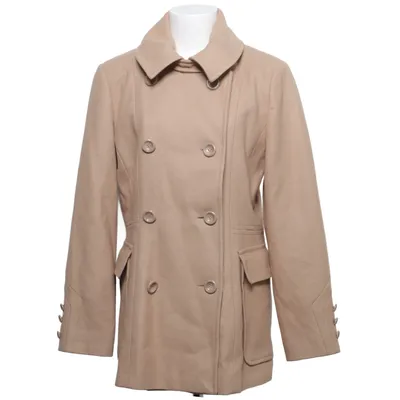 Skepparkavaj (Beige) från Juna Polyester, Ull