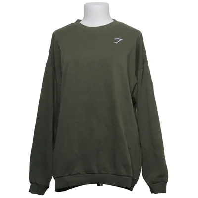 Collegetröja (Grön) från Gymshark Bomull, Återvunnen polyester