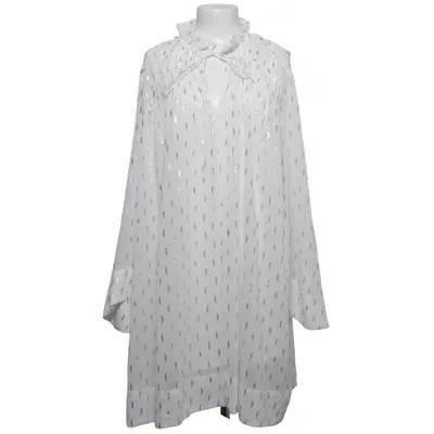 Dress (White, Multicolored) from H&M Conscious Collection Polyester