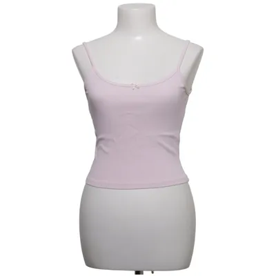 Tanktop (Roze) van Miss Selfridge Katoen, Elastaan