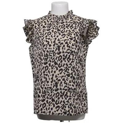 Topp (Beige, Svart) från Lidkøb Elastan, Polyester
