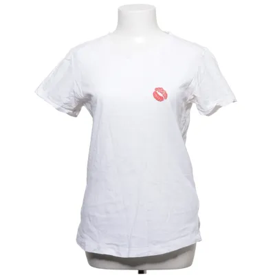 T-shirt (Hvid, Rød) fra Lala Berlin Bomuld