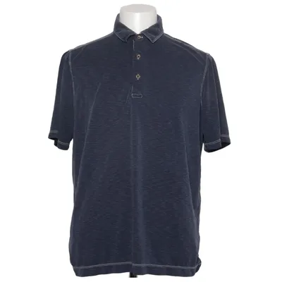 Pikétröja (Blå) från Johnston & Murphy Modal, Polyester