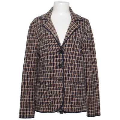 Blazer (Blue, Beige) from Eric Bompard Cashmere, Wool