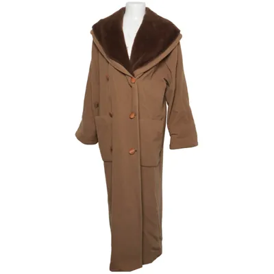 Coat (Beige) from PTA Acetate, Polyamide, Viscose, Wool