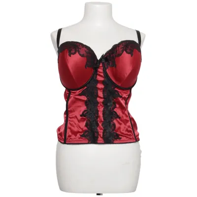 Korsett (Röd, Svart) från C&A Lingerie Elastan, Polyamid, Polyester