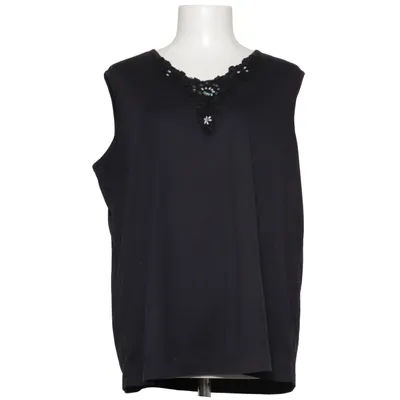 Tank Top (Black) from Ulla Popken Cotton, Polyester