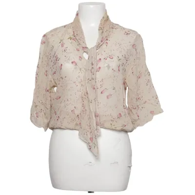 Blus (Beige, Rosa, Flerfärgad) från MaxMara Silke