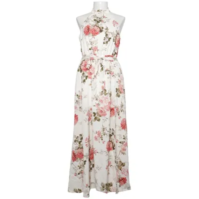 Långklänning (Beige, Flerfärgad) från Shein Polyester