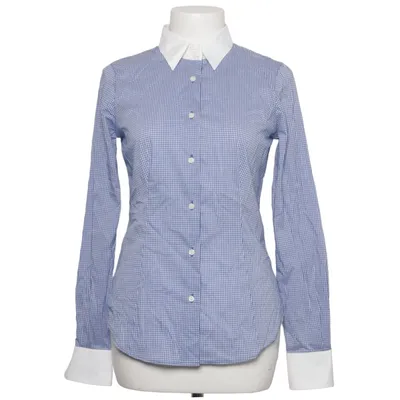 Shirt (Blue, White) from Camicissima Cotton, Polyamide