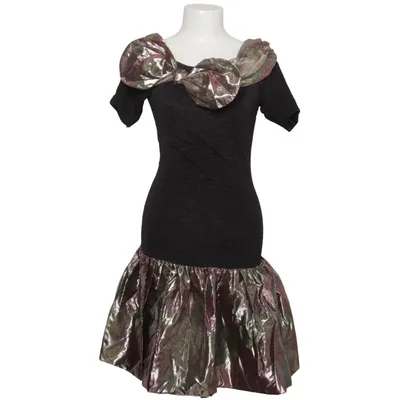Cocktail dress (Black, Multicolored) from Weise Elastane, Polyamide, Polyester