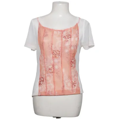 Top (Orange, White) from Tuzzi