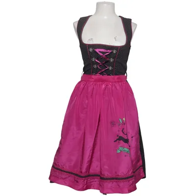 Dirndl (Noir, Rose, Multicolore) de Wiesnkönig Coton