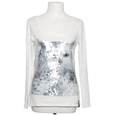 Long sleeve T-shirt (White, Gray) from Key Largo Girl