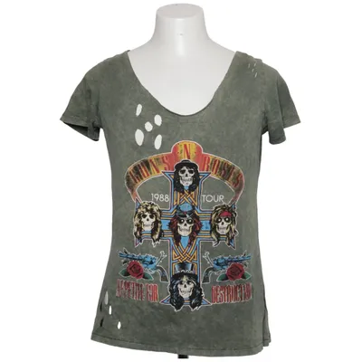 T-shirt (Grön, Flerfärgad) från Guns n' Roses Bomull