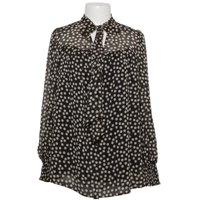 Sløjfebluse (Sort, Beige) fra Dorothy Perkins Maternity Polyester