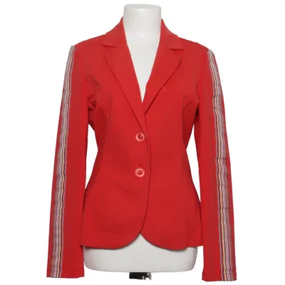 Blazer (Rouge, Multicolore) de G.Ricceri Coton, Élasthane, Polyamide