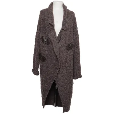 Manteau (Gris) de Manila Grace Acrylique, Mohair, Polyester, Polyuréthane, Laine