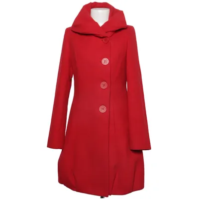 Coat (Red) from Rinascimento Elastane, Polyester, Viscose