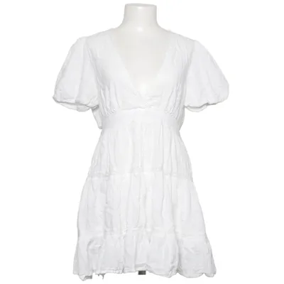 Dress (White) from Zara Cotton