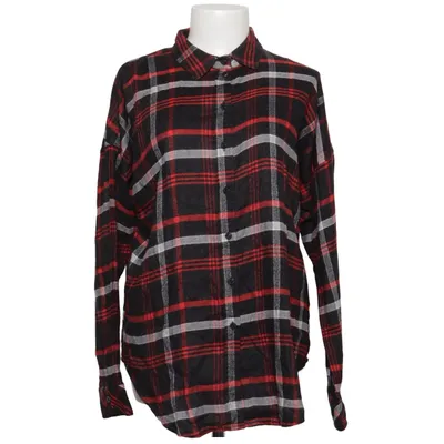 Flanellskjorta (Svart, Röd, Grå) från Review Bomull, Polyester, Viskos
