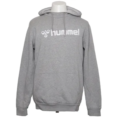 Hoodie (Gray) from Hummel Cotton, Polyester