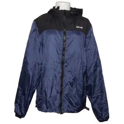 Veste imperméable (Bleu, Noir) de Schott NYC Coton, Polyamide
