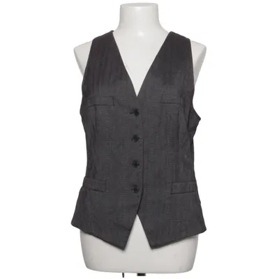 Suit vest (Gray) from Zero Base Polyester, Viscose