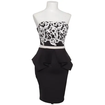 Cocktail dress (Black, White) from Lipsy London