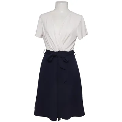 Wrap dress (White, Blue) from Anna Field Elastane, Polyester