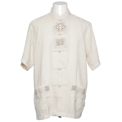 Martial arts shirt (Beige) from Eastern Collection
