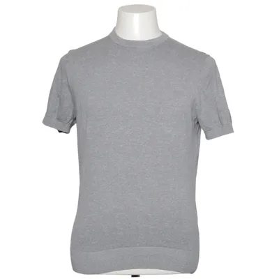 T-shirt (Grijs) van Profuomo Katoen, Linnen