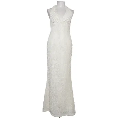 Halterneck dress (White) from Peppermayo Elastane, Polyester