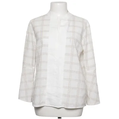 Blouse (Wit, Meerkleurig) van Yargici Katoen