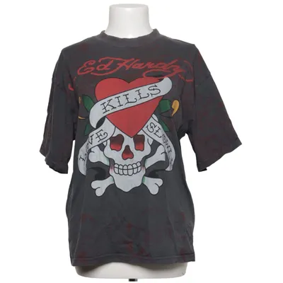 T-shirt (Grå, Röd, Flerfärgad) från Ed Hardy