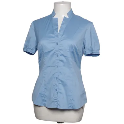 Short sleeve shirt (Blue) from Selection by s.Oliver Cotton, Elastane, Polyamide