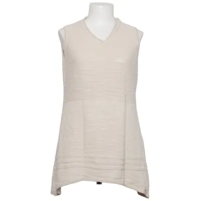 Slipover (Beige) from Deerberg Cotton, Linen