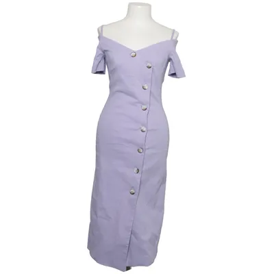 Dress (Purple) from Pinko Acetate, Elastane, Linen, Viscose