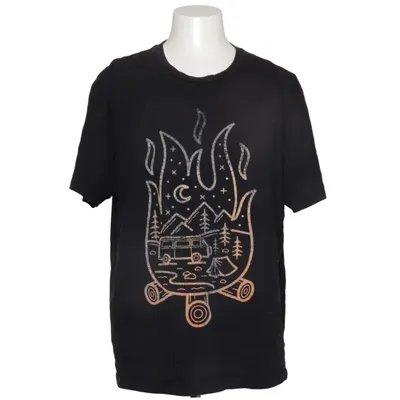T-shirt (Schwarz) von Earth Positive Bio-Baumwolle