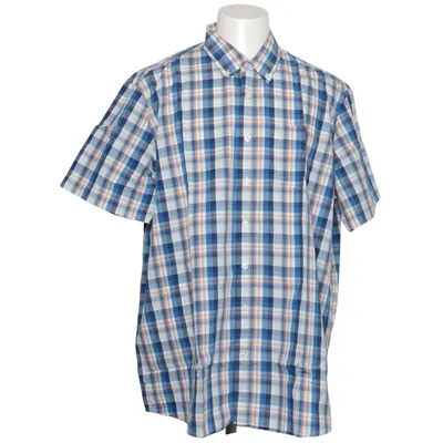 Korte mouwen shirt (Blauw, Beige, Wit) van John Cabot