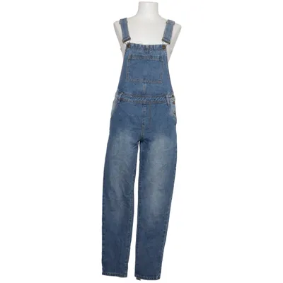 Dungarees (Blue) from Boohoo Blue Cotton, Polyester