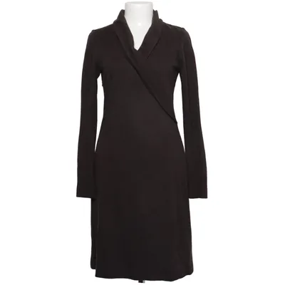 Dress (Brown) Silk, Viscose, Wool