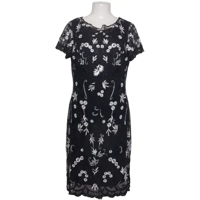 Dress (Black, White) from Phase Eight Polyester, Viscose