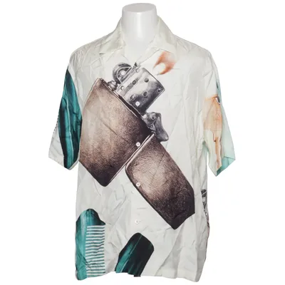 Short sleeve shirt (White, Multicolored) from Jil Sander Viscose
