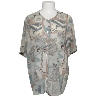 Korte mouwen shirt (Blauw, Beige, Meerkleurig) van New Tast Polyester